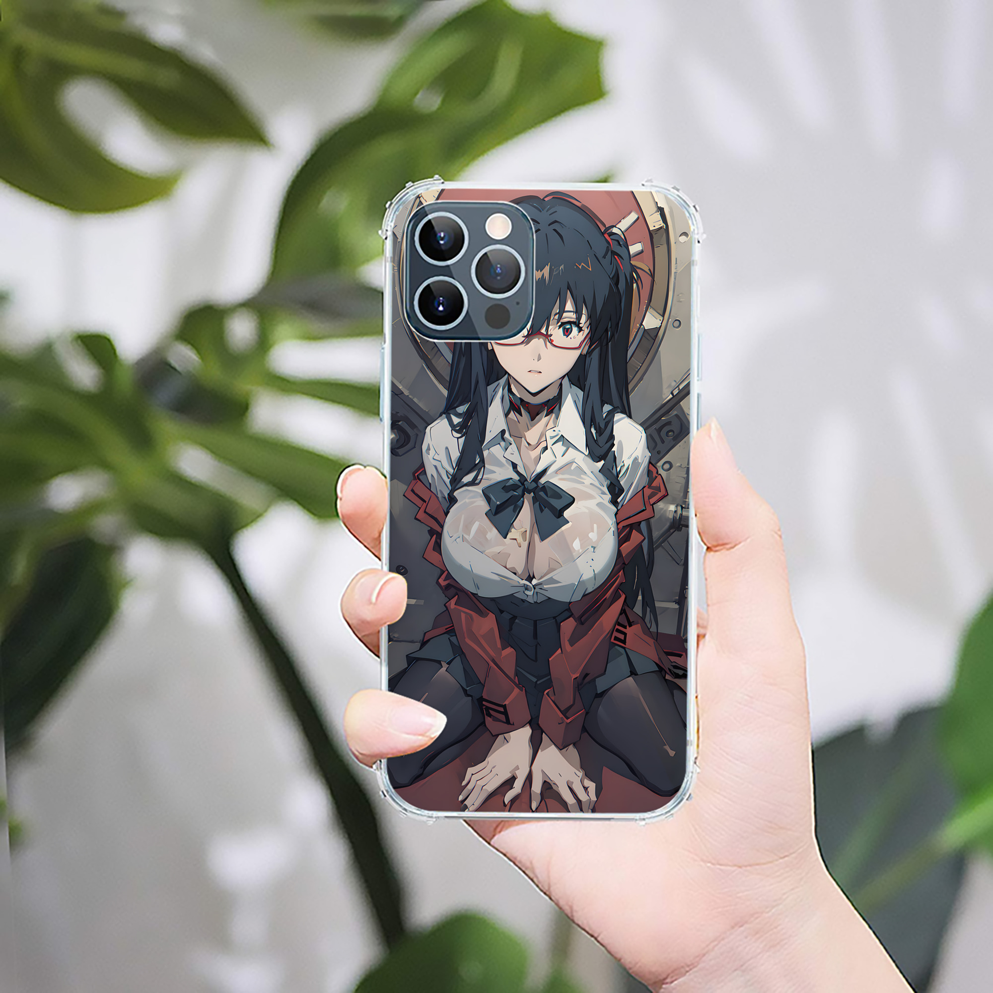 （画像用） EVA 新世紀エヴァンゲリオン 【iPhone 12シリーズ対応】透明スマホケース（クリアソフトケース）